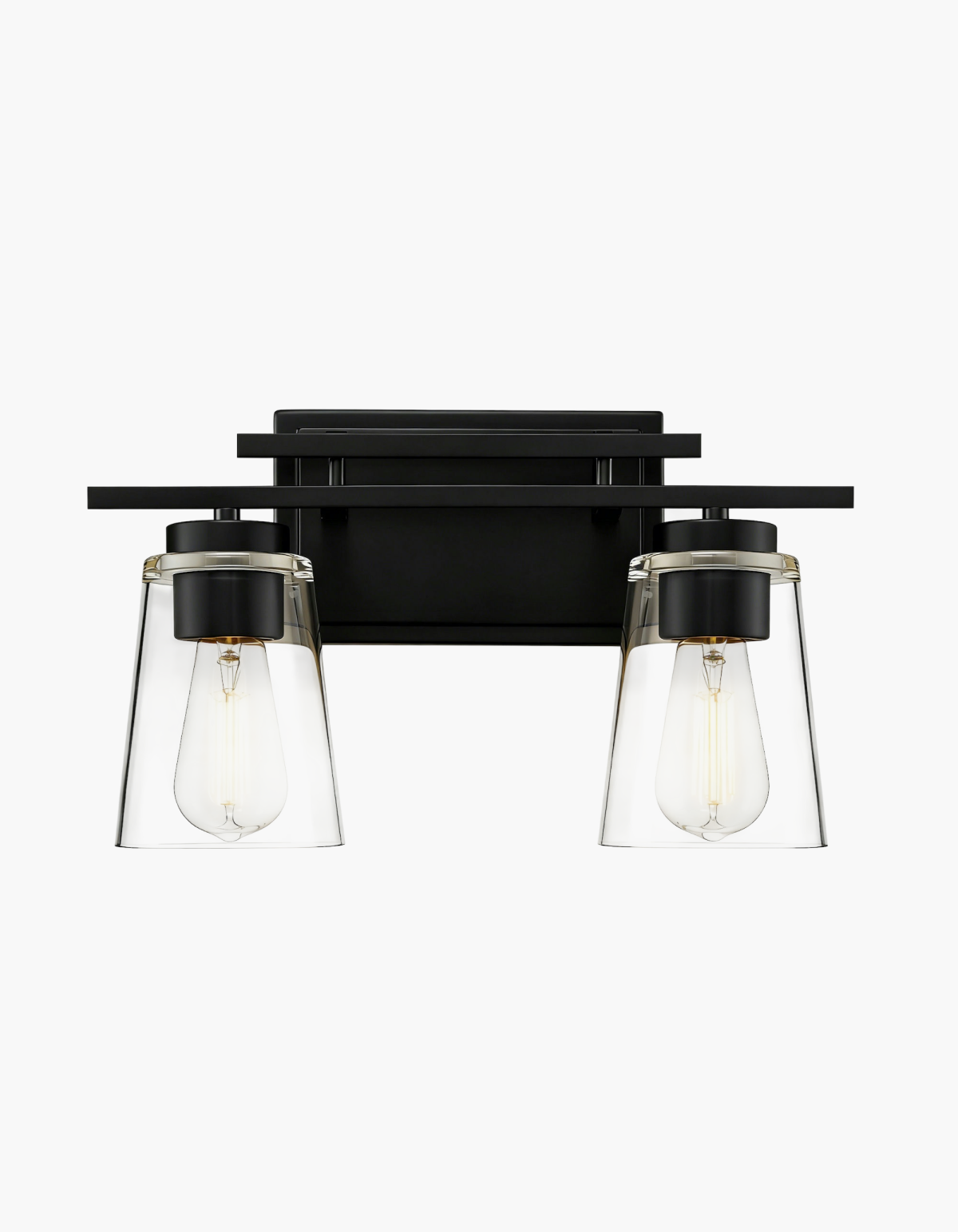 Haily 2-Light Vanity Light - Black#Finish_Black