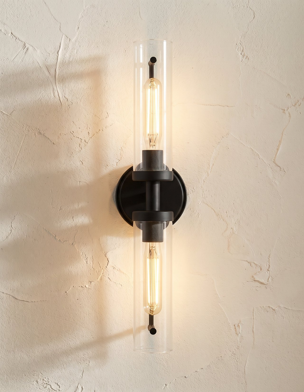 SOHO 1-Light Wall Sconce - Black#Finish_Black