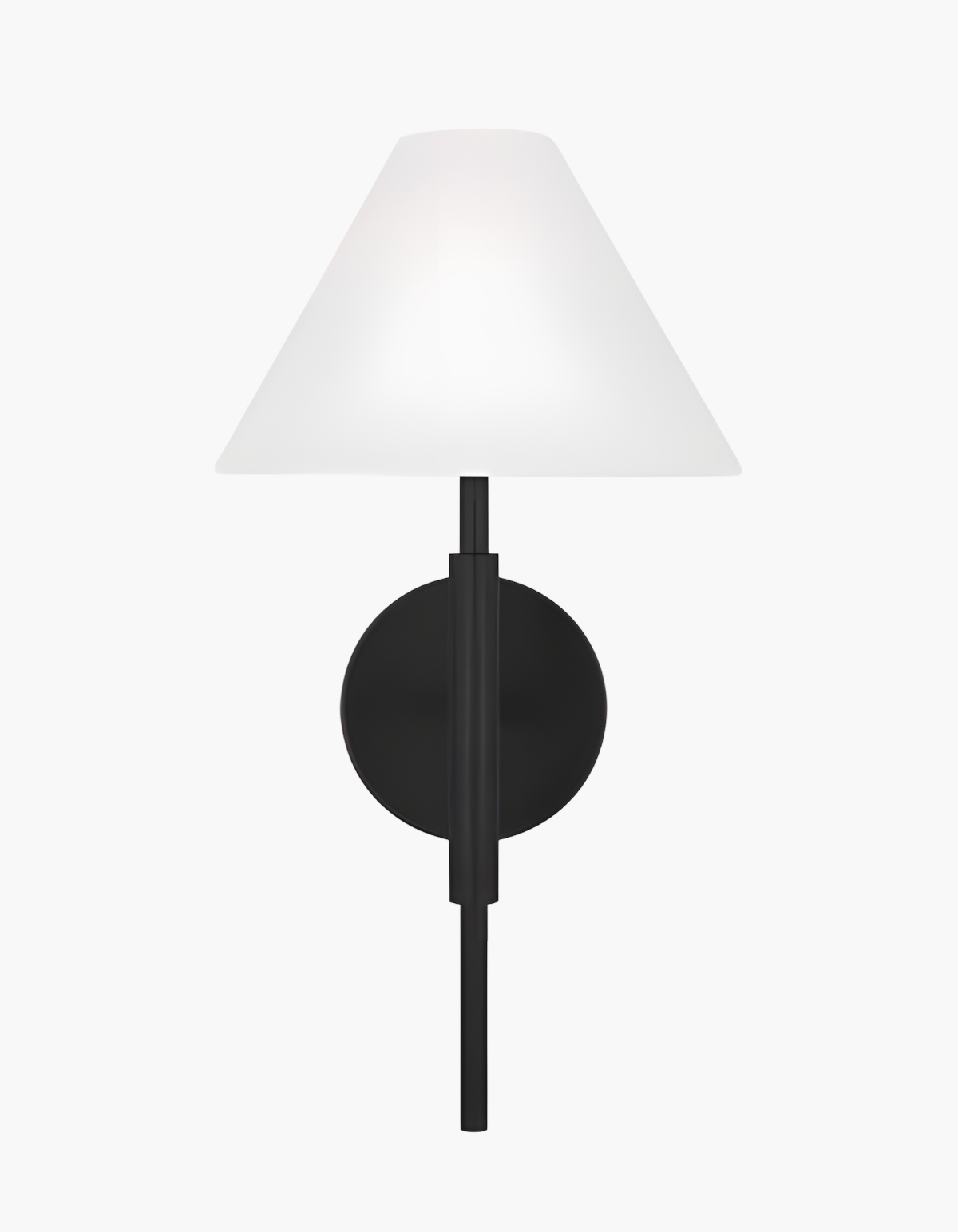 Parlor 1-Light Wall Sconce - Black#Finish_Black