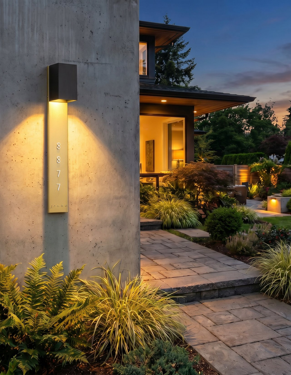 Solaire Outdoor Sconce - SOLR-NSC-24-30K-BK