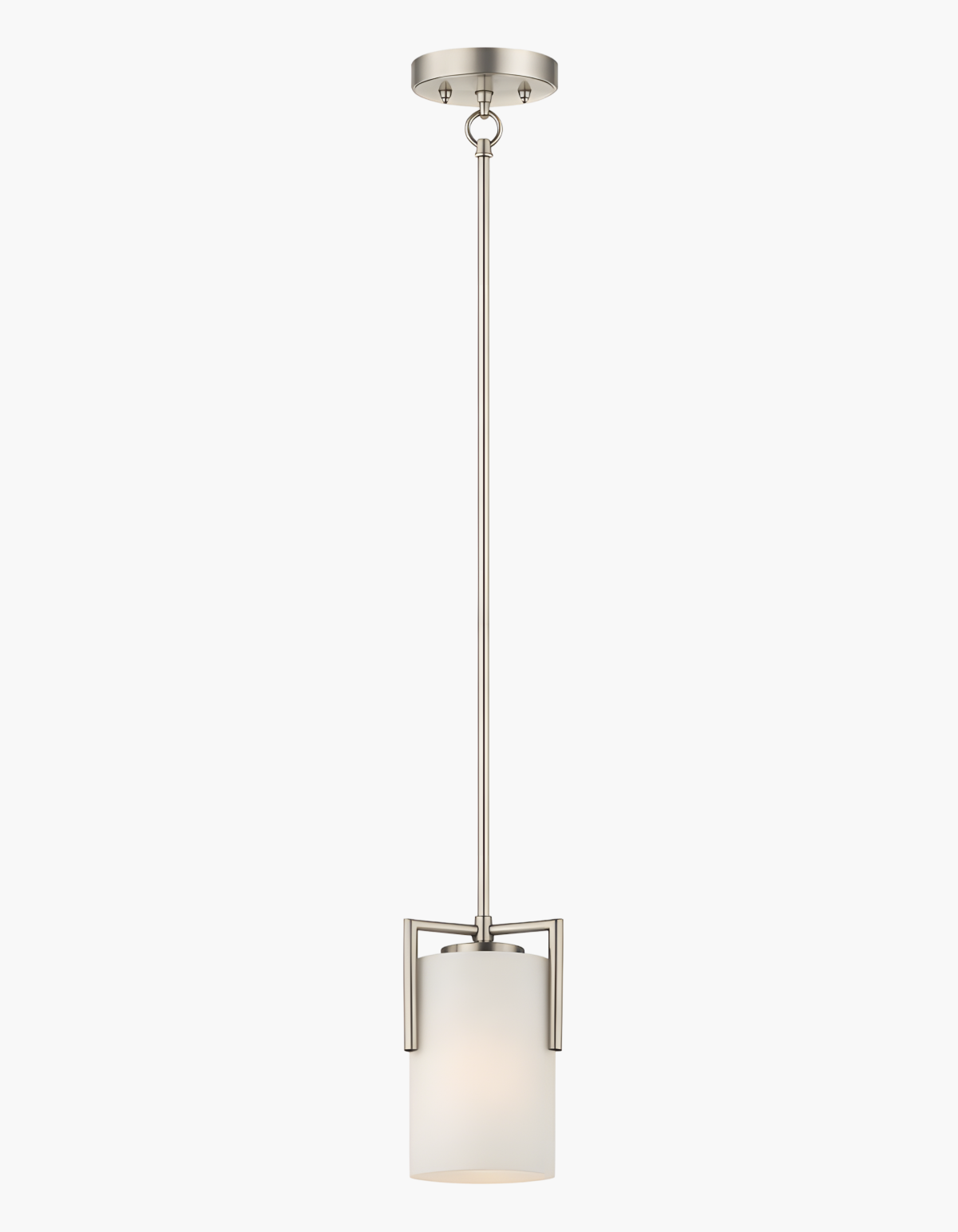 Bella Single Pendant - Brushed Nickel#Finish_Brushed Nickel