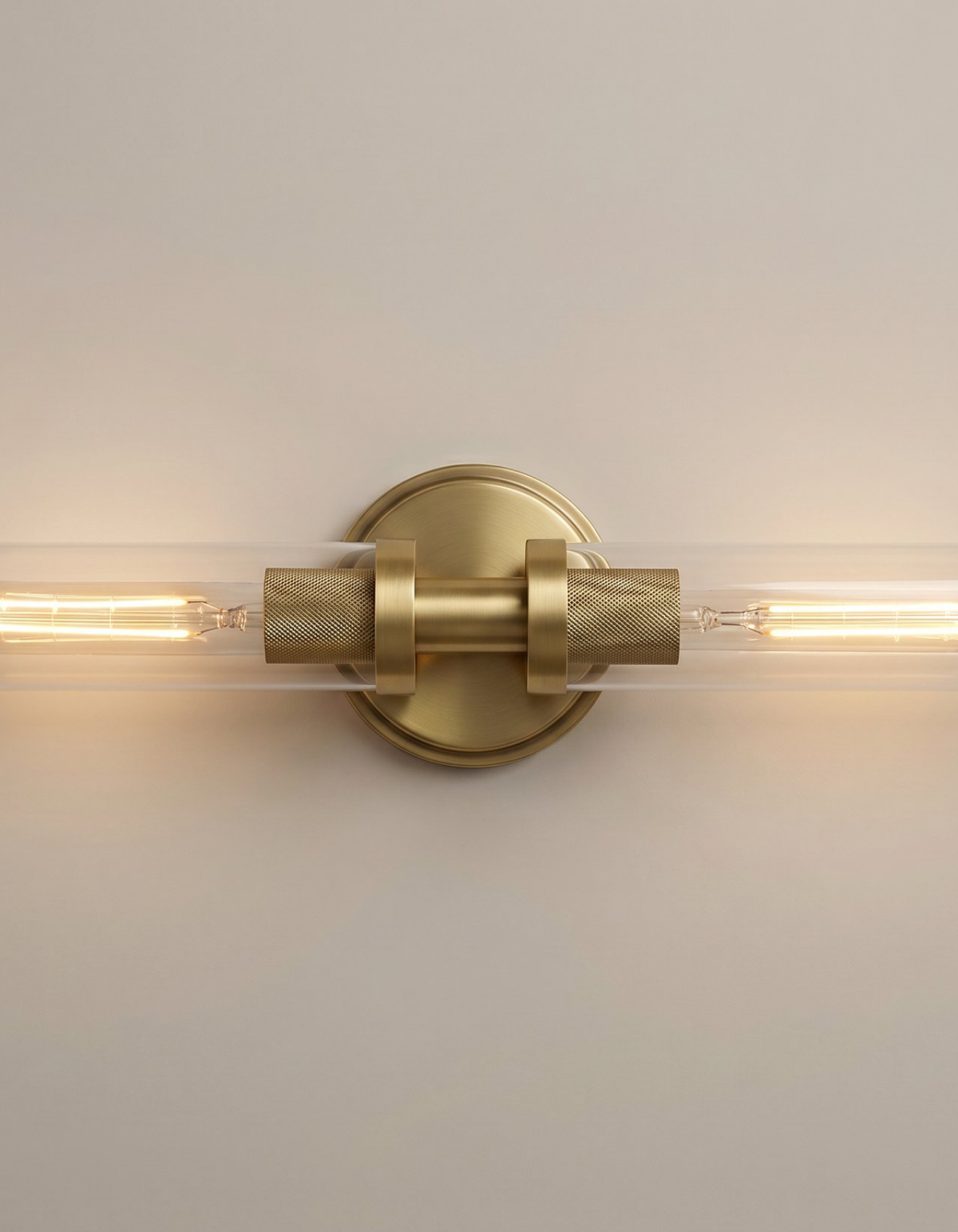 Soho 2-Light Wall Sconce - Satin Brass#Finish_Satin Brass