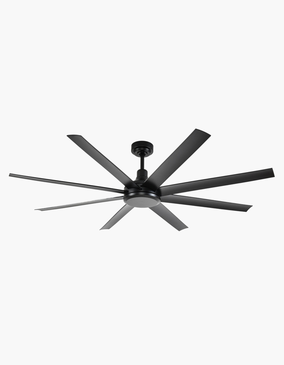 Raven 65-in. Commercial Ceiling Fan - Black#Finish_Black