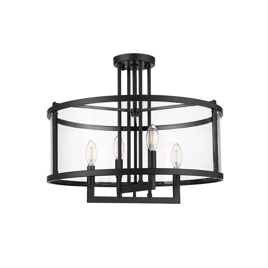 BELVEDERE 4-Light Flush Mount