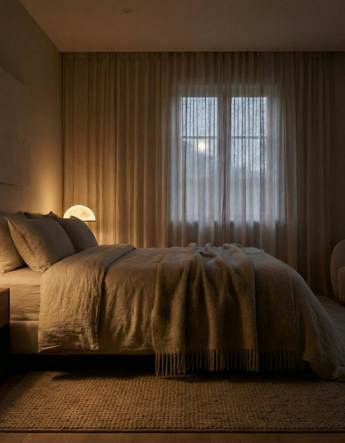 ALBA Indoor Table Lamp - Satin Brass#Finish_Satin Brass