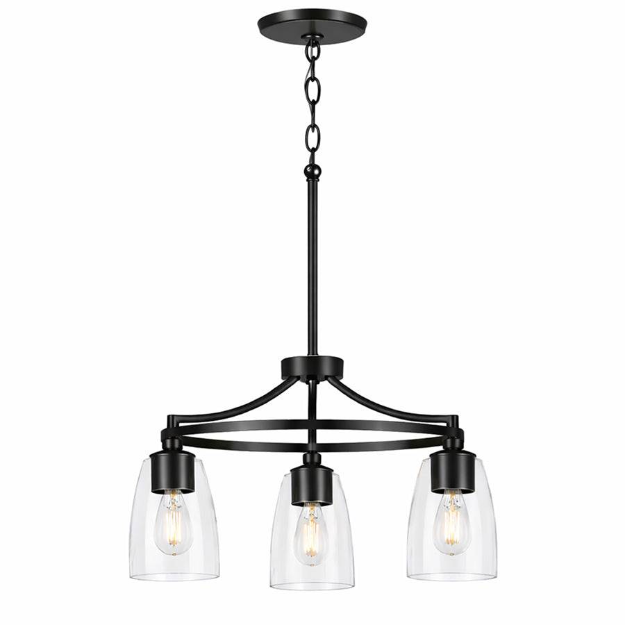 CASCADE 3-Light Chandelier