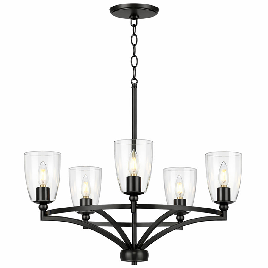 CASCADE 5-Light Chandelier