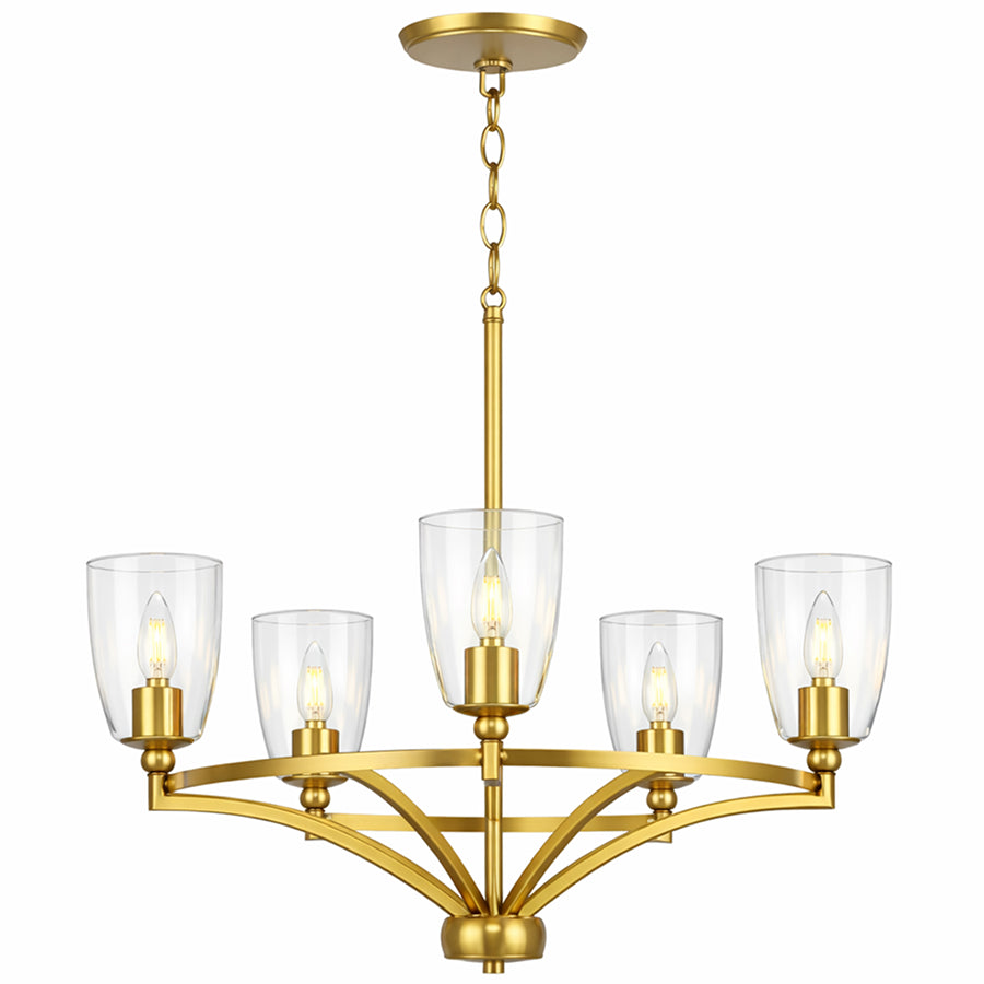 CASCADE 5-Light Chandelier