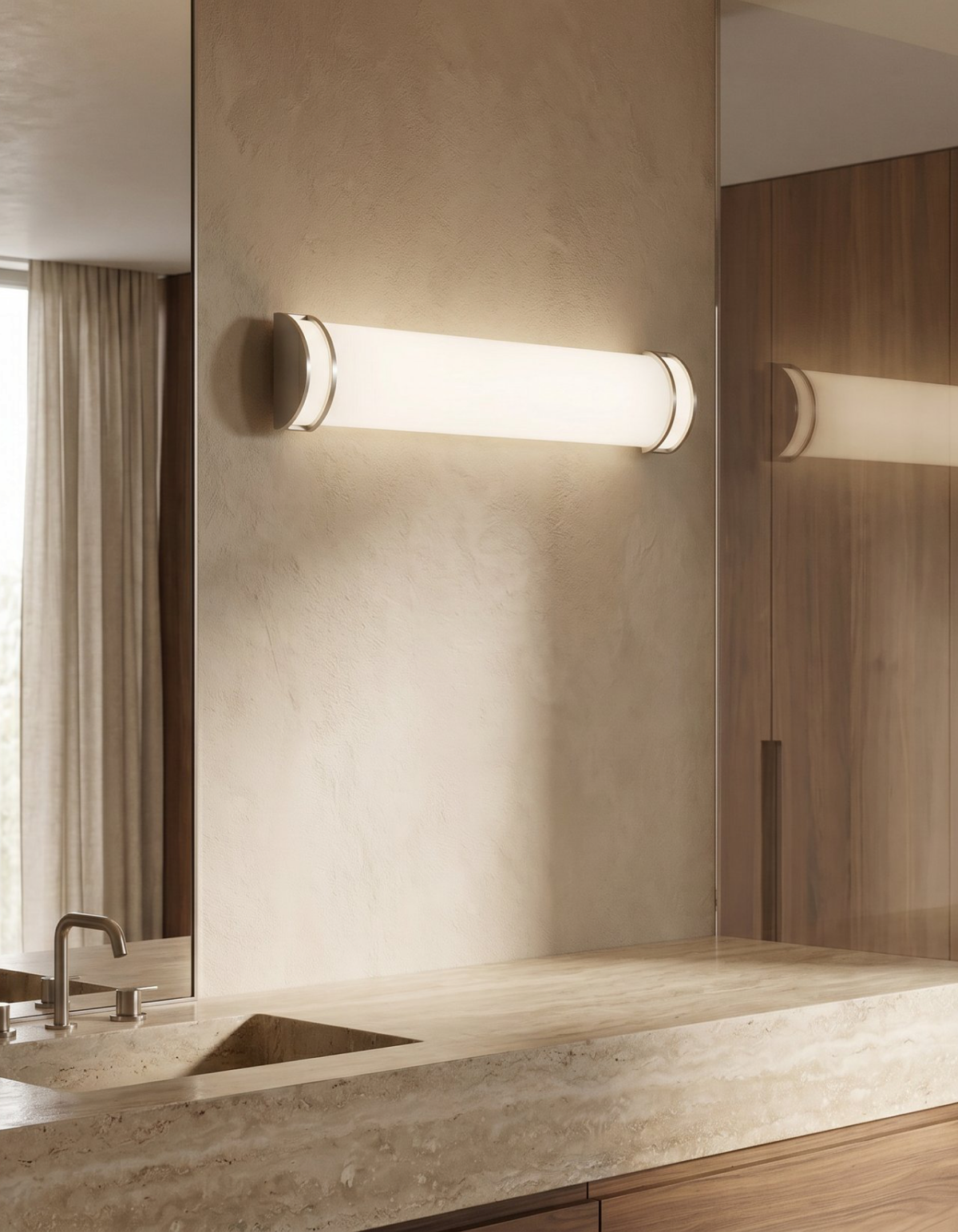 Dawn 24-in. Vanity Light - DAWN-BV24-30K-BN