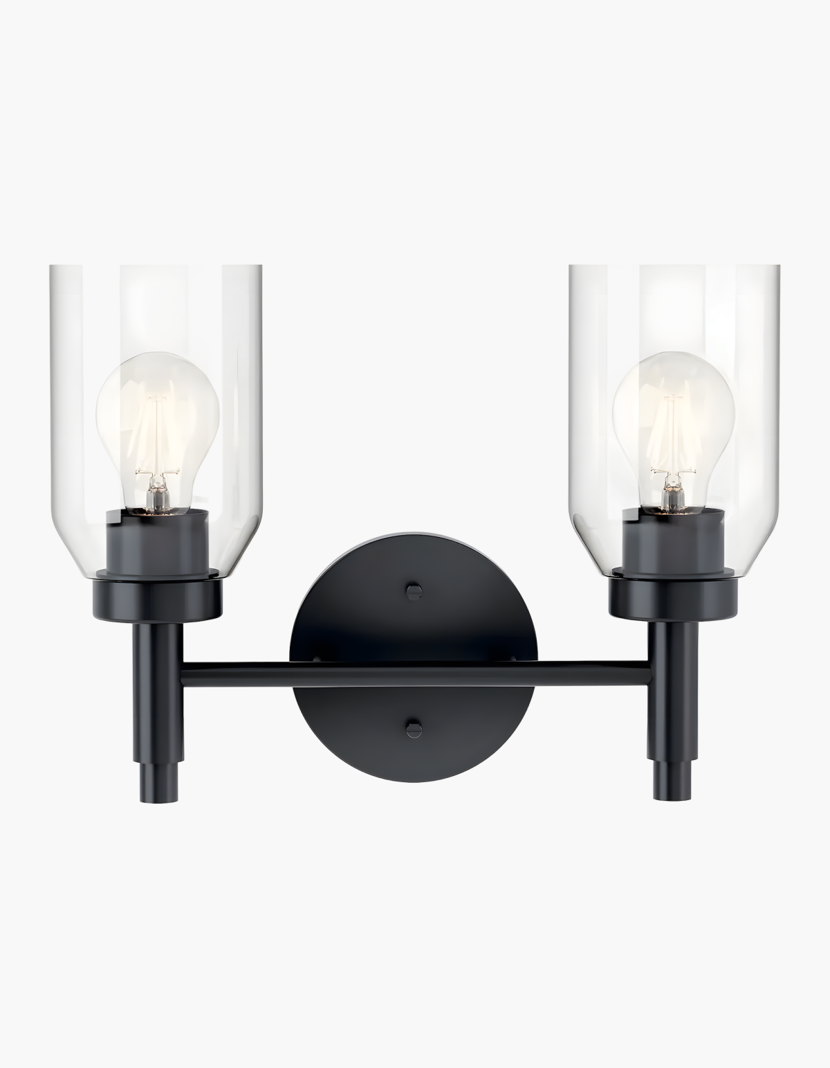 Kindle 2-Light Vanity Light - Black#Finish_Black