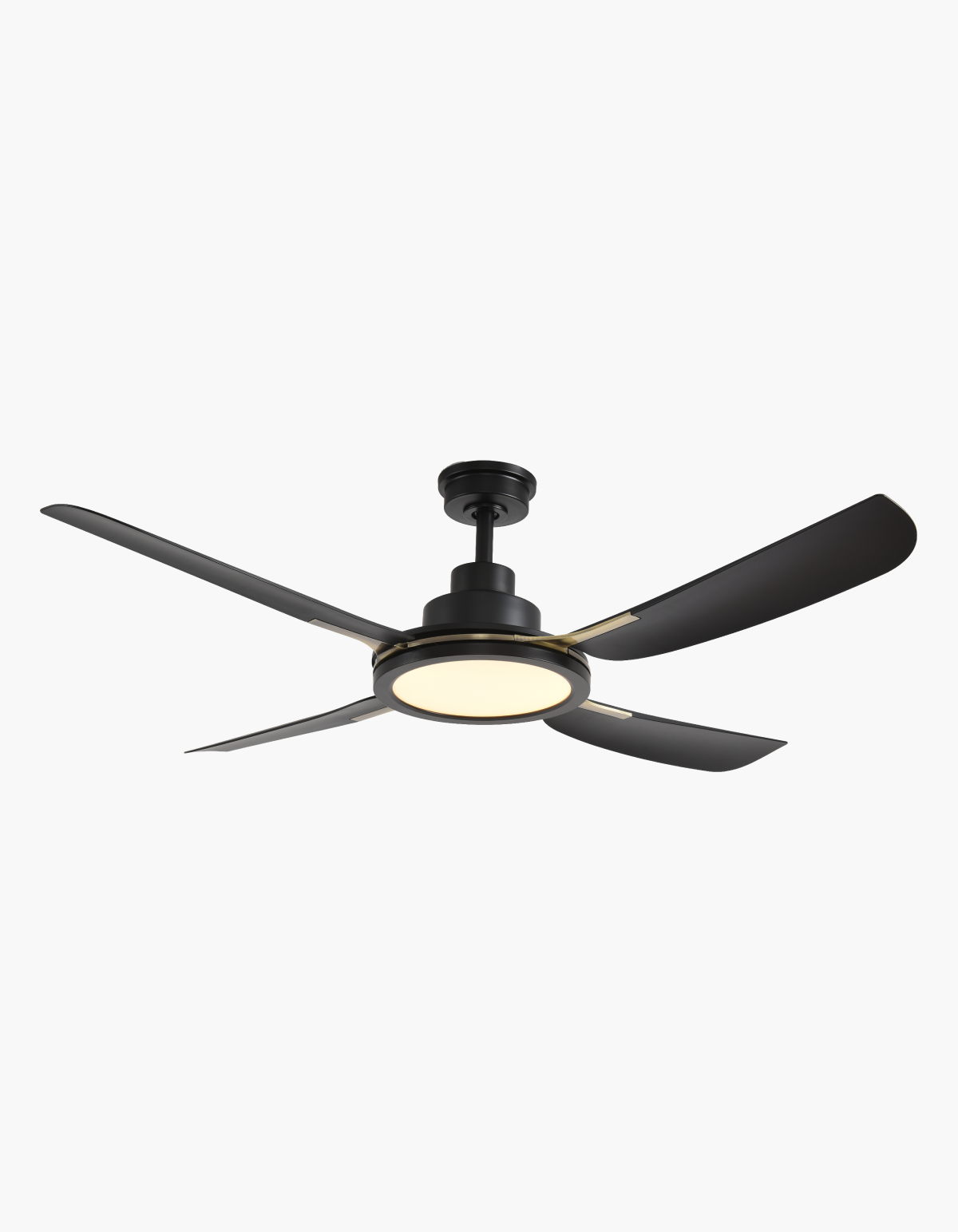 Sakai 56-in. Ceiling Fan - SKAI-56-MBK-MBK-AGB-MTR