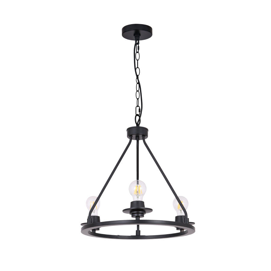 FOUNDRY 3-Light Chandelier