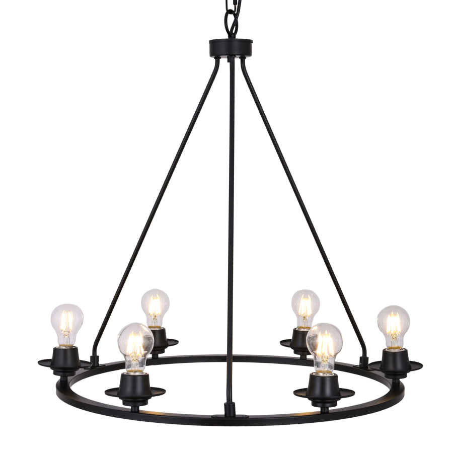 FOUNDRY 6-Light Chandelier