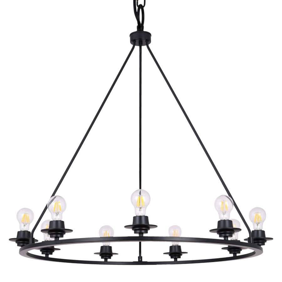 FOUNDRY 9-Light Chandelier