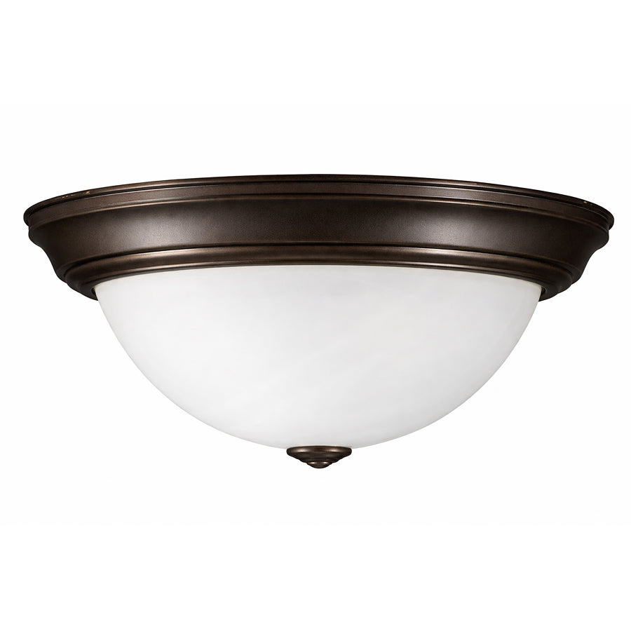 HERITAGE 2-Light Flush Mount
