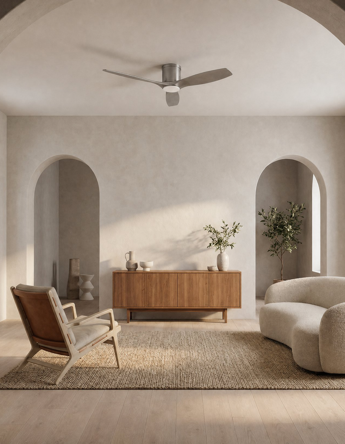 Savannah 42-in. Ceiling Fan - Brushed Nickel & Silver#Finish_Brushed Nickel & Silver