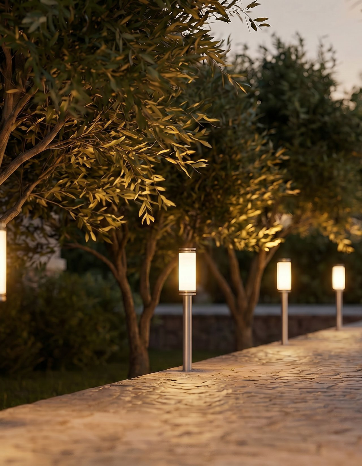 Silva Bollard - Silver#Finish_Silver