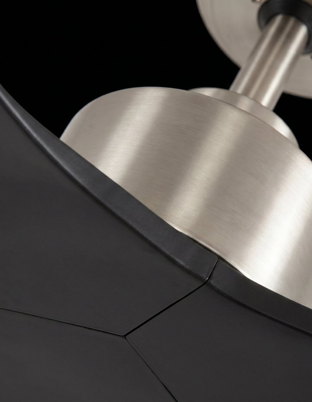 Skylark 52-in. Ceiling Fan - Brushed Nickel & Black#Finish_Brushed Nickel & Black