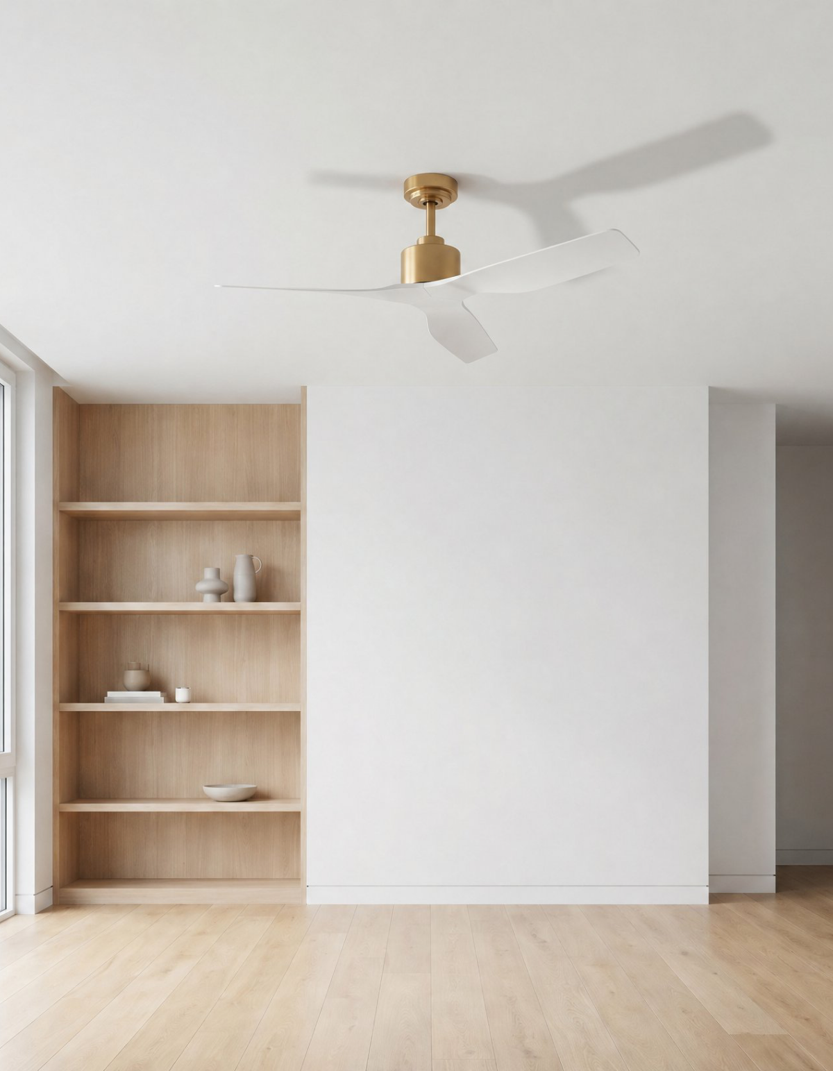 Skylark 52-in. Ceiling Fan - Copper & White#Finish_Copper & White