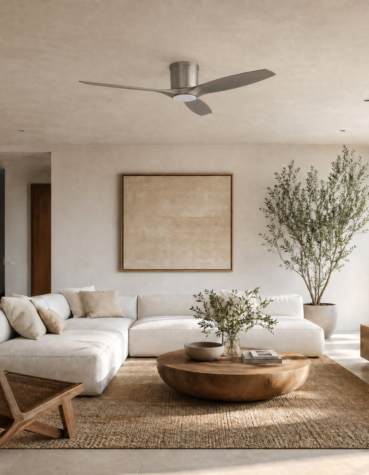 Savannah 42-in. Ceiling Fan - Brushed Nickel & Silver#Finish_Brushed Nickel & Silver