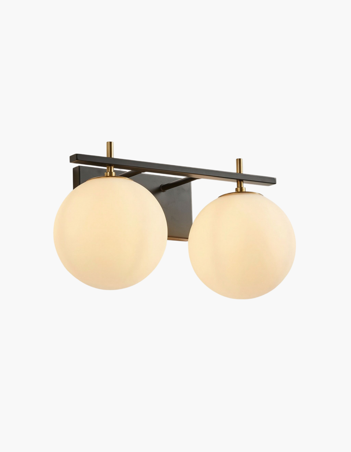 Capella 2-Light Vanity Light - CPLA-V2-BKSG