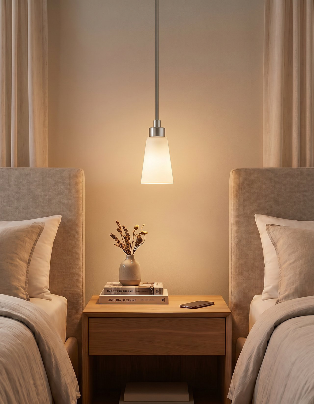 LIMA 1-Light Pendant - Brushed Nickel#Finish_Brushed Nickel