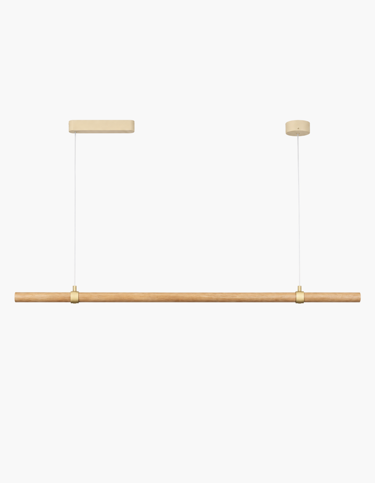 Rowan 48-in. Linear Chandelier - Light Oak#Finish_Light Oak