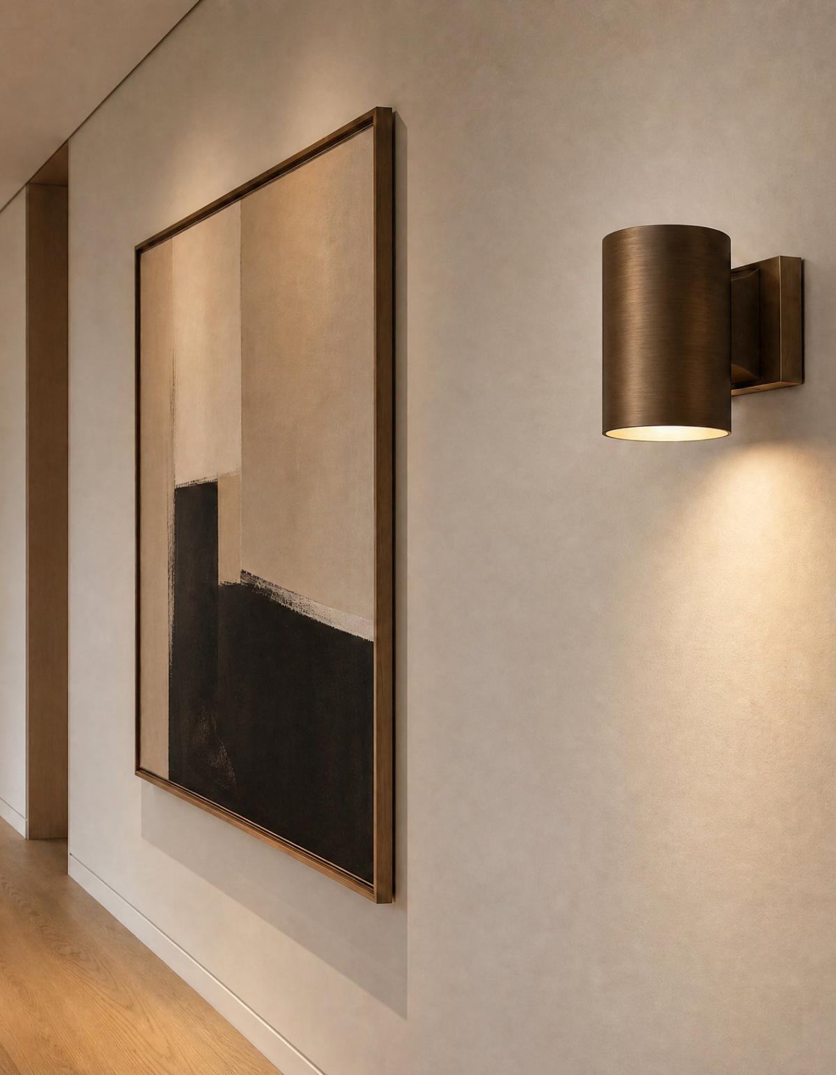 Pioneer 1-Light Up/Down Sconce - Bronze#Finish_Bronze
