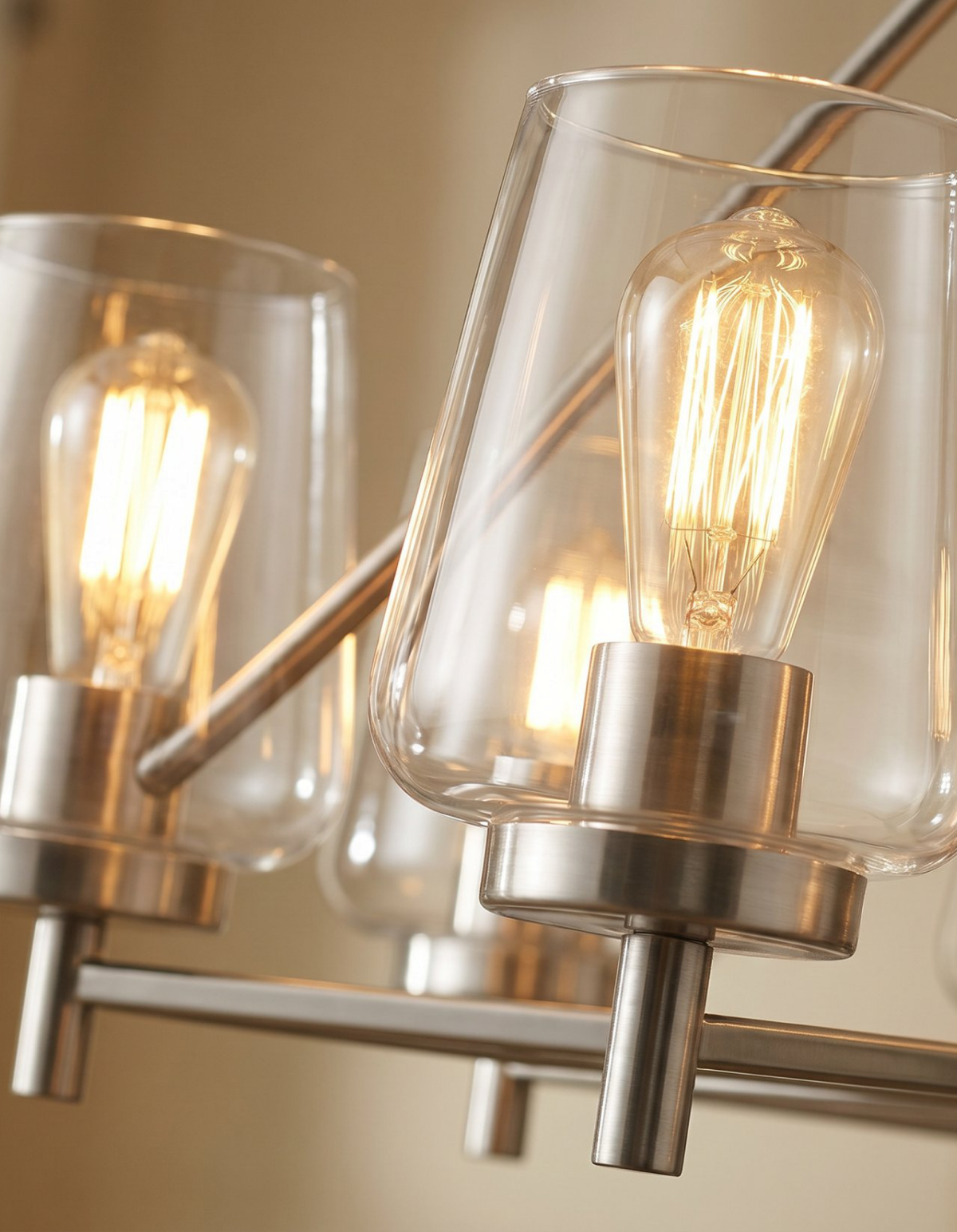 GILA 5-Light Chandelier - Brushed Nickel#Finish_Brushed Nickel