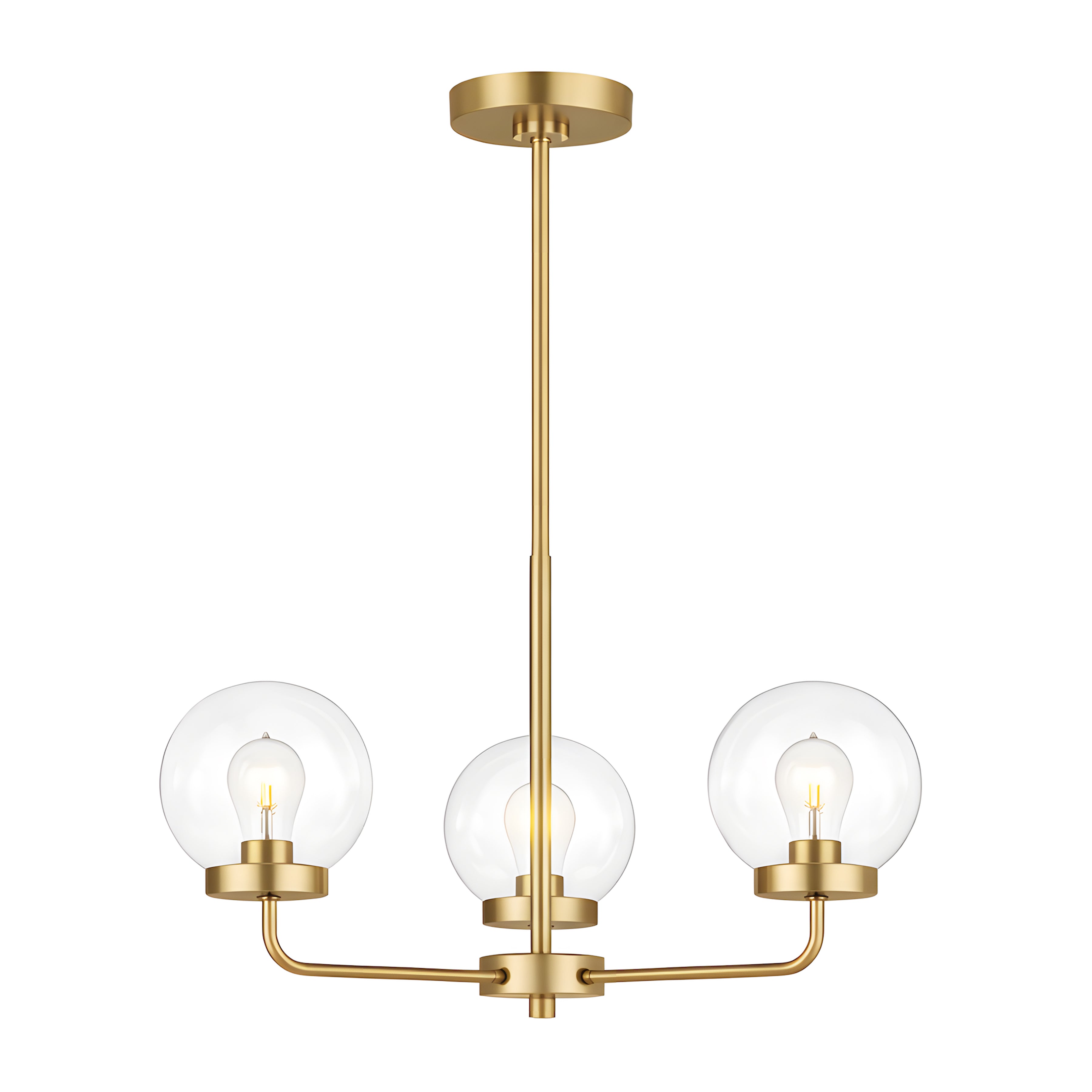 POMPANO 3-Light Chandelier