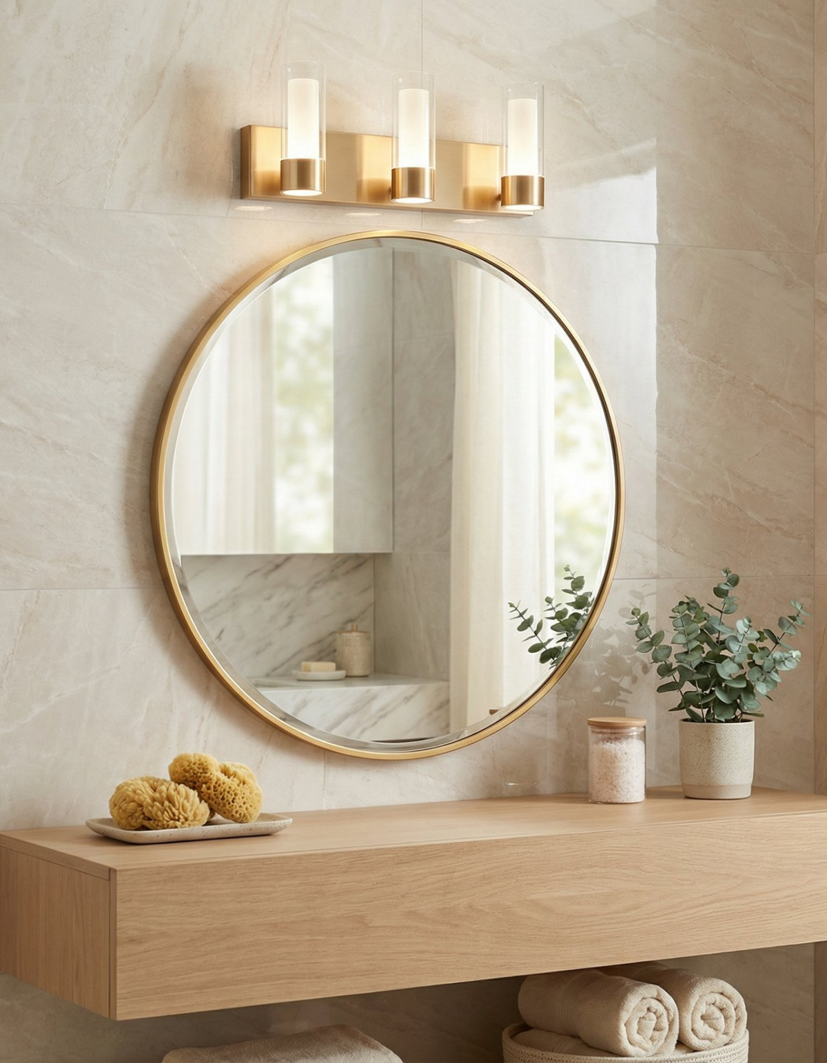 Northport 3-Light Vanity Light - NORT-V3-SG