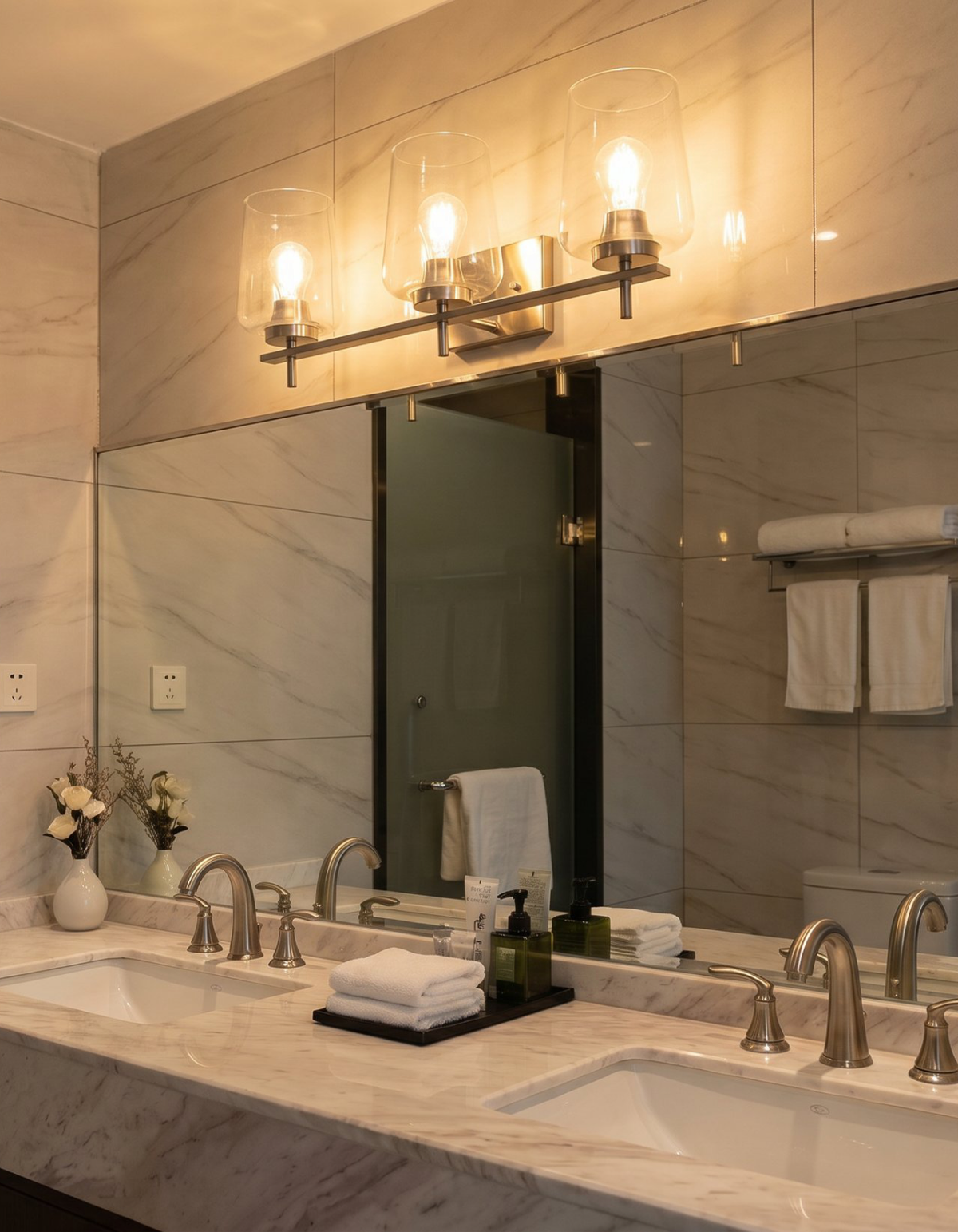 GILA 3-Light Vanity - Brushed Nickel#Finish_Brushed Nickel