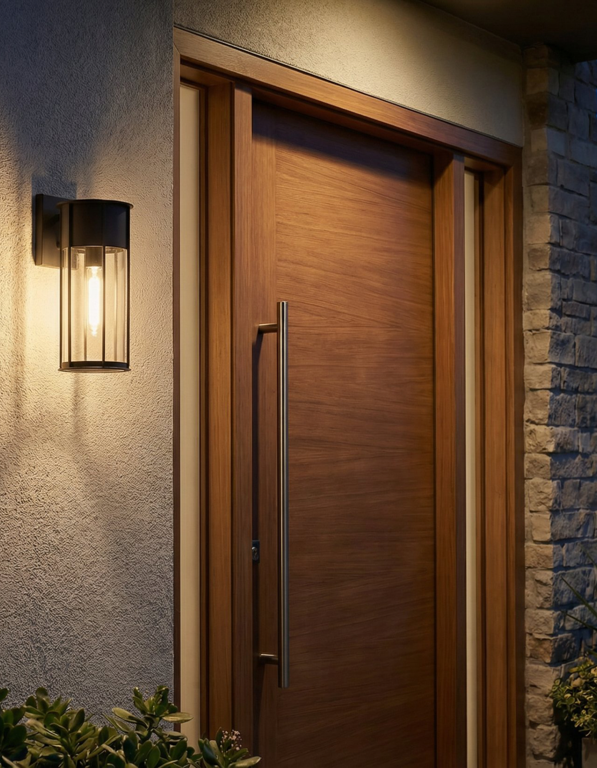 Rainier 14-in. Outdoor Wall Lantern - Black#Finish_Black