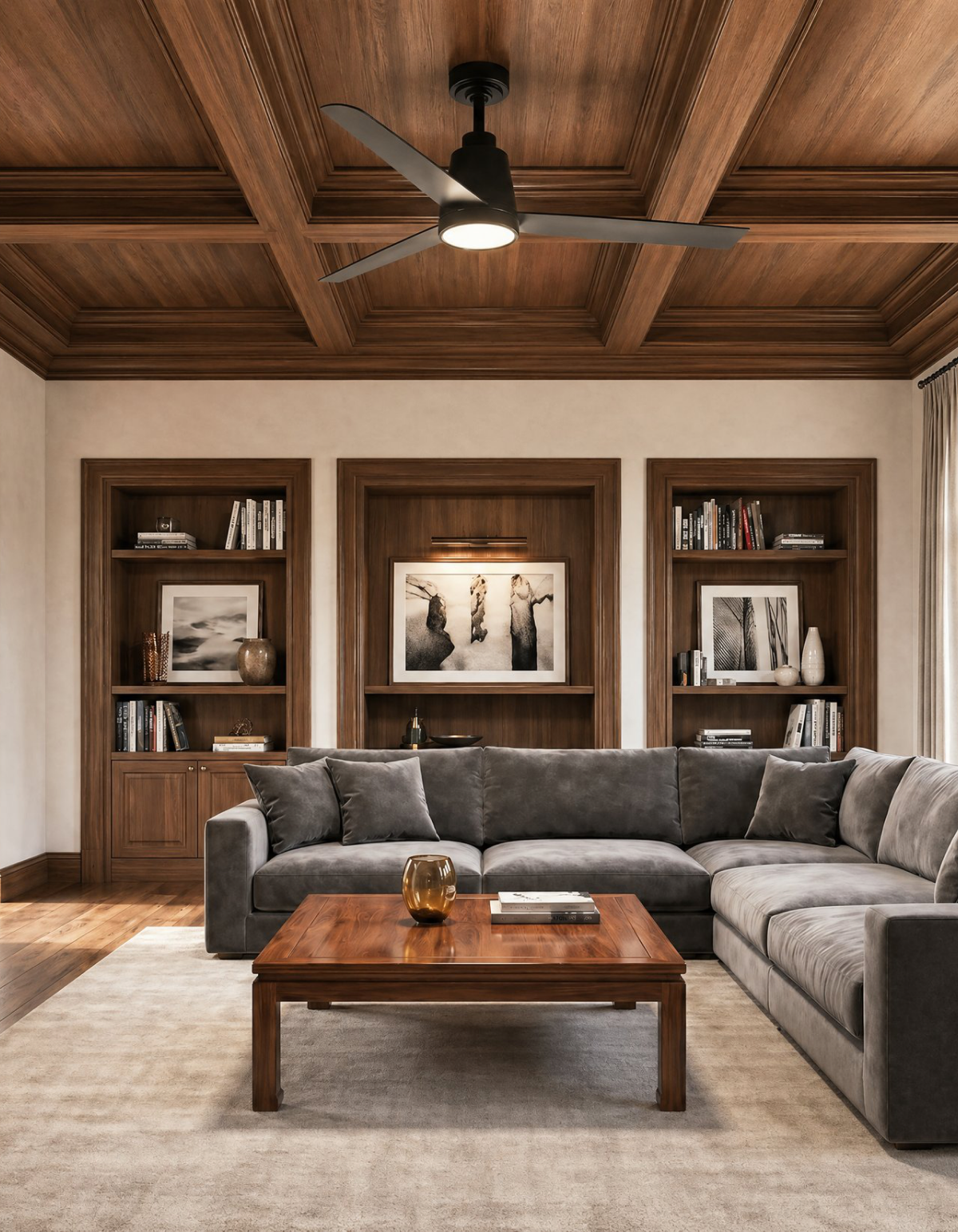 Solo 52-in. Ceiling Fan - Black#Finish_Black