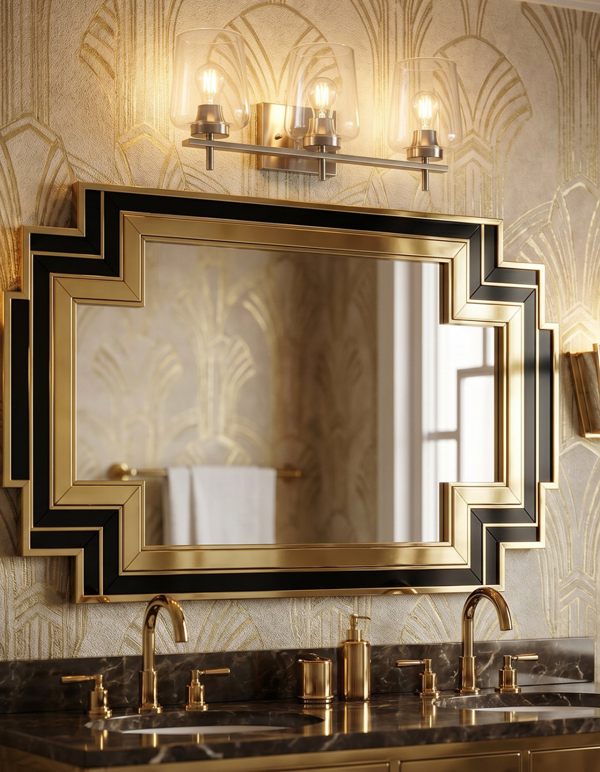 GILA 3-Light Vanity - Brushed Nickel#Finish_Brushed Nickel