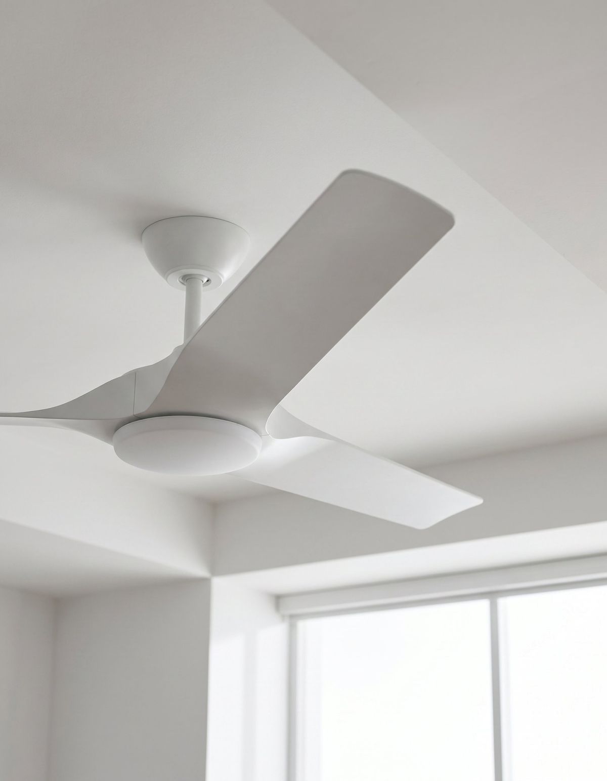 Gossamer 60-in. Ceiling Fan - Matte White#Finish_Matte White
