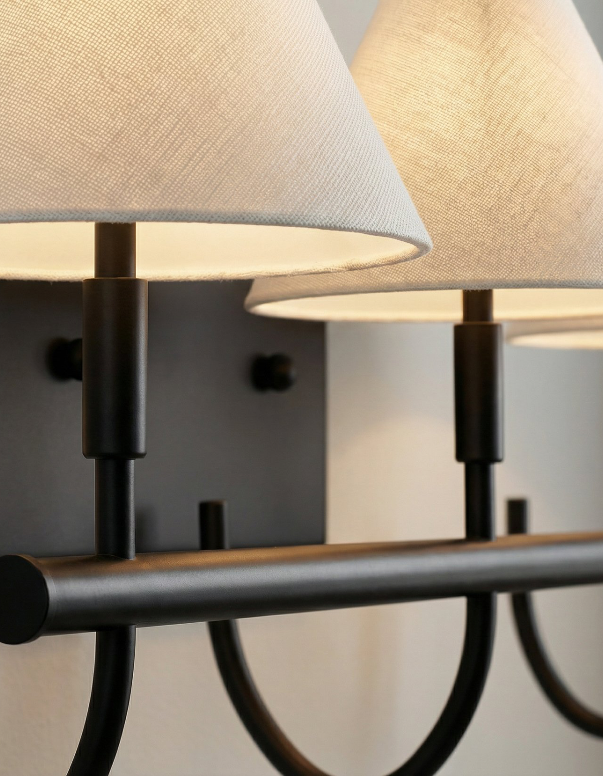 Parlor 3-Light Vanity Light - Black#Finish_Black