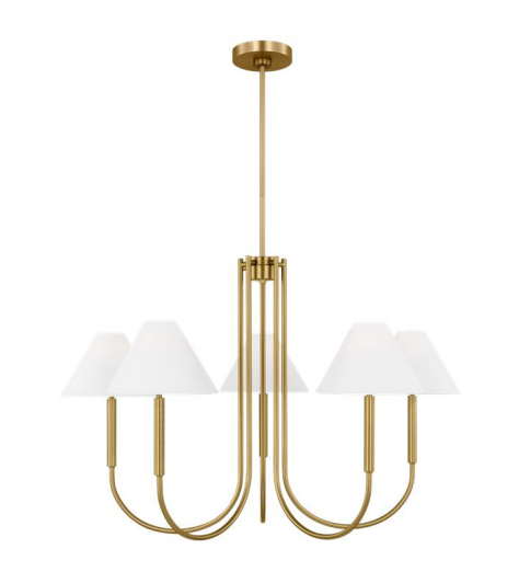 PARLOR 5-Light Chandelier with