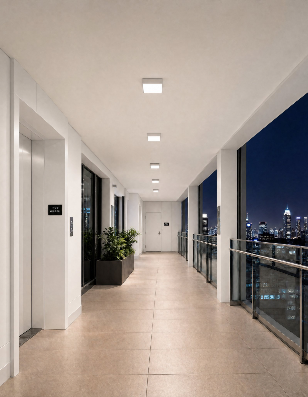 HeliosX 35W Canopy Light - White#Finish_White