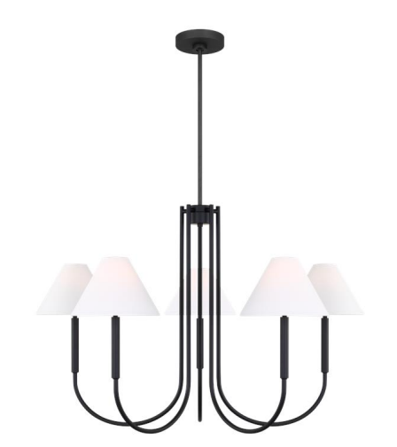 PARLOR 5-Light Chandelier with