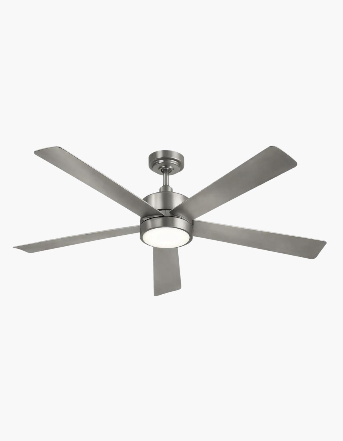 Dawn 52-in. Ceiling Fan - DAWN-52-BN-SLV-2L-MTR