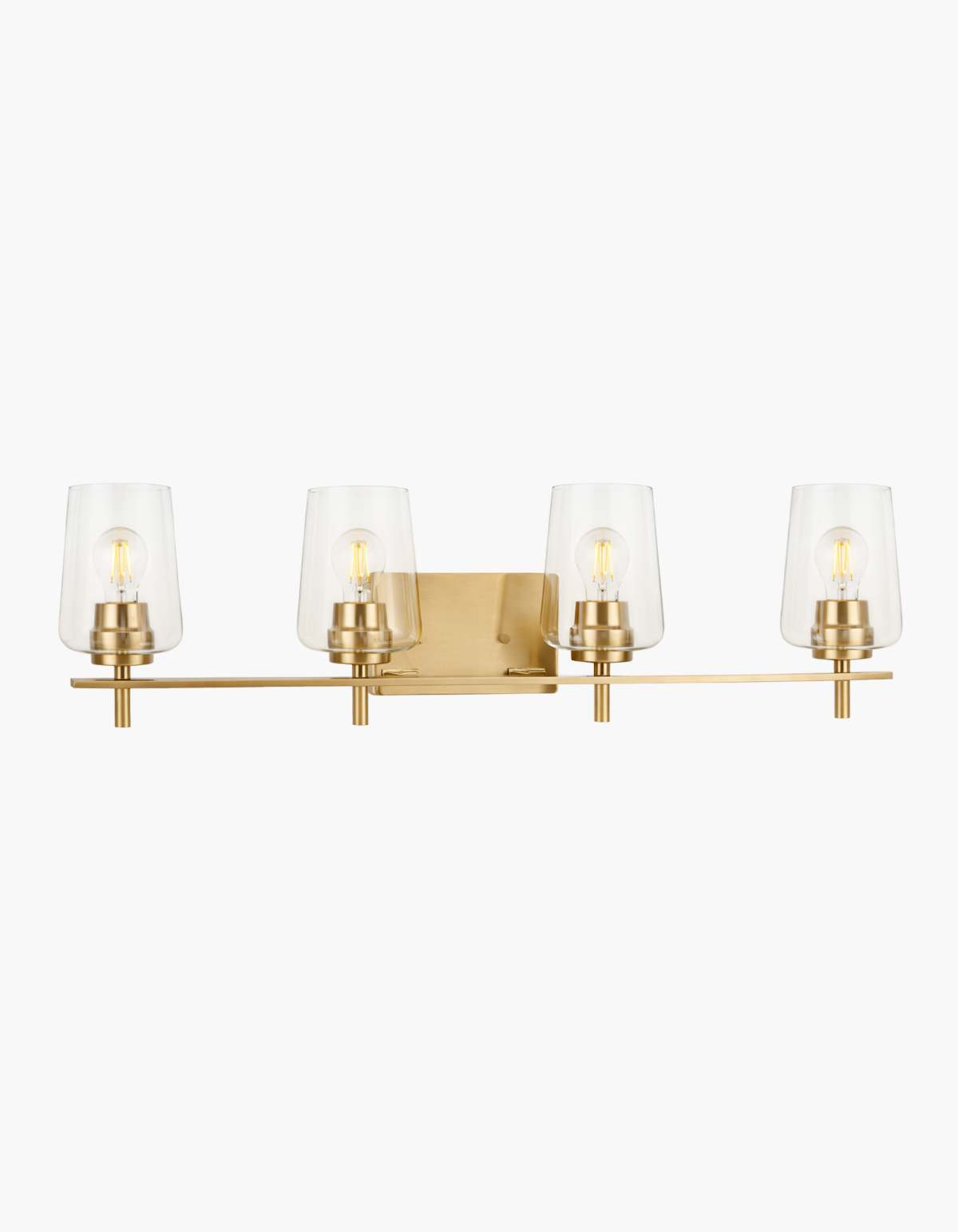GILA 4-Light Vanity - Satin Gold#Finish_Satin Gold