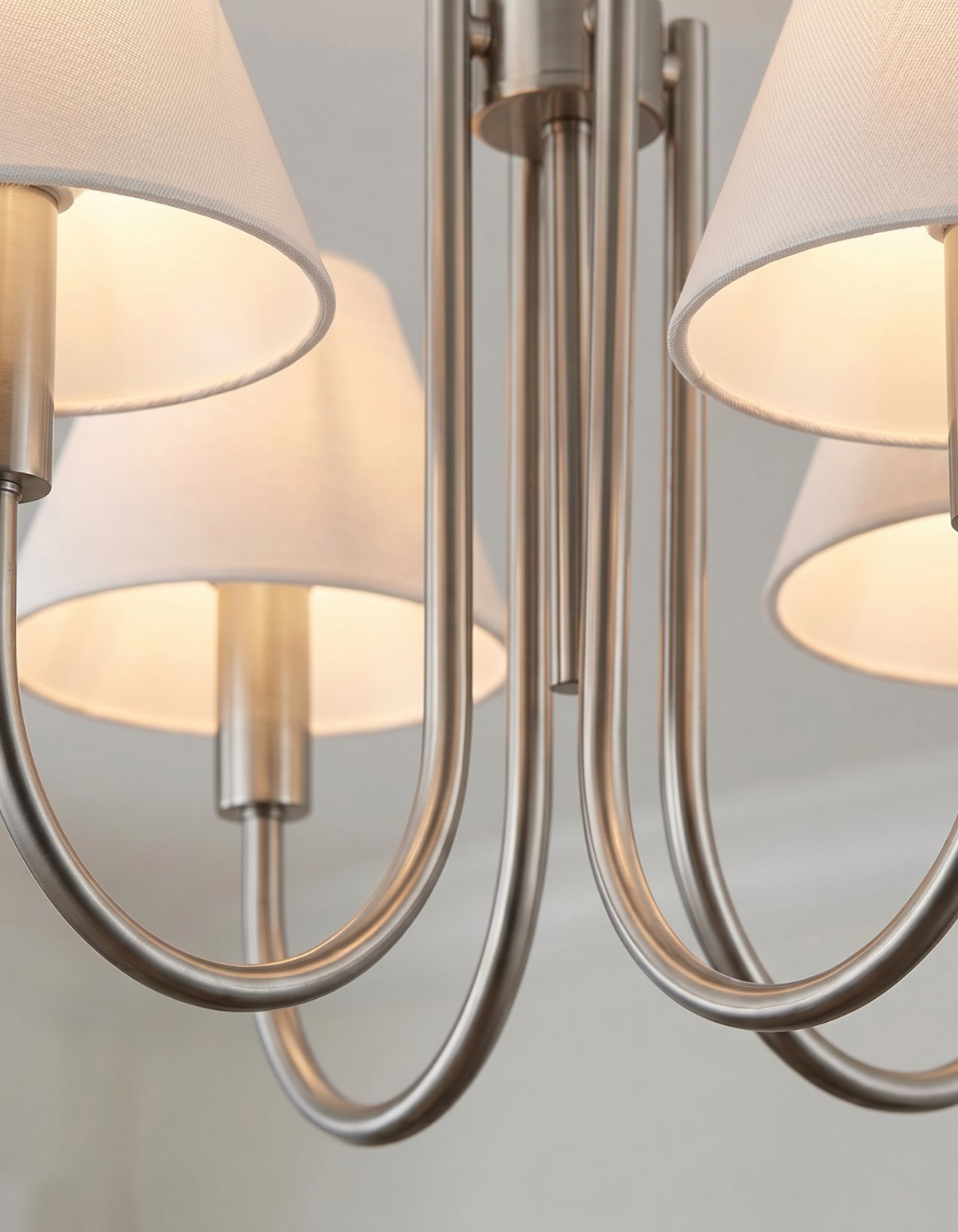 Parlor 3-Light Chandelier - Brushed Nickel#Finish_Brushed Nickel