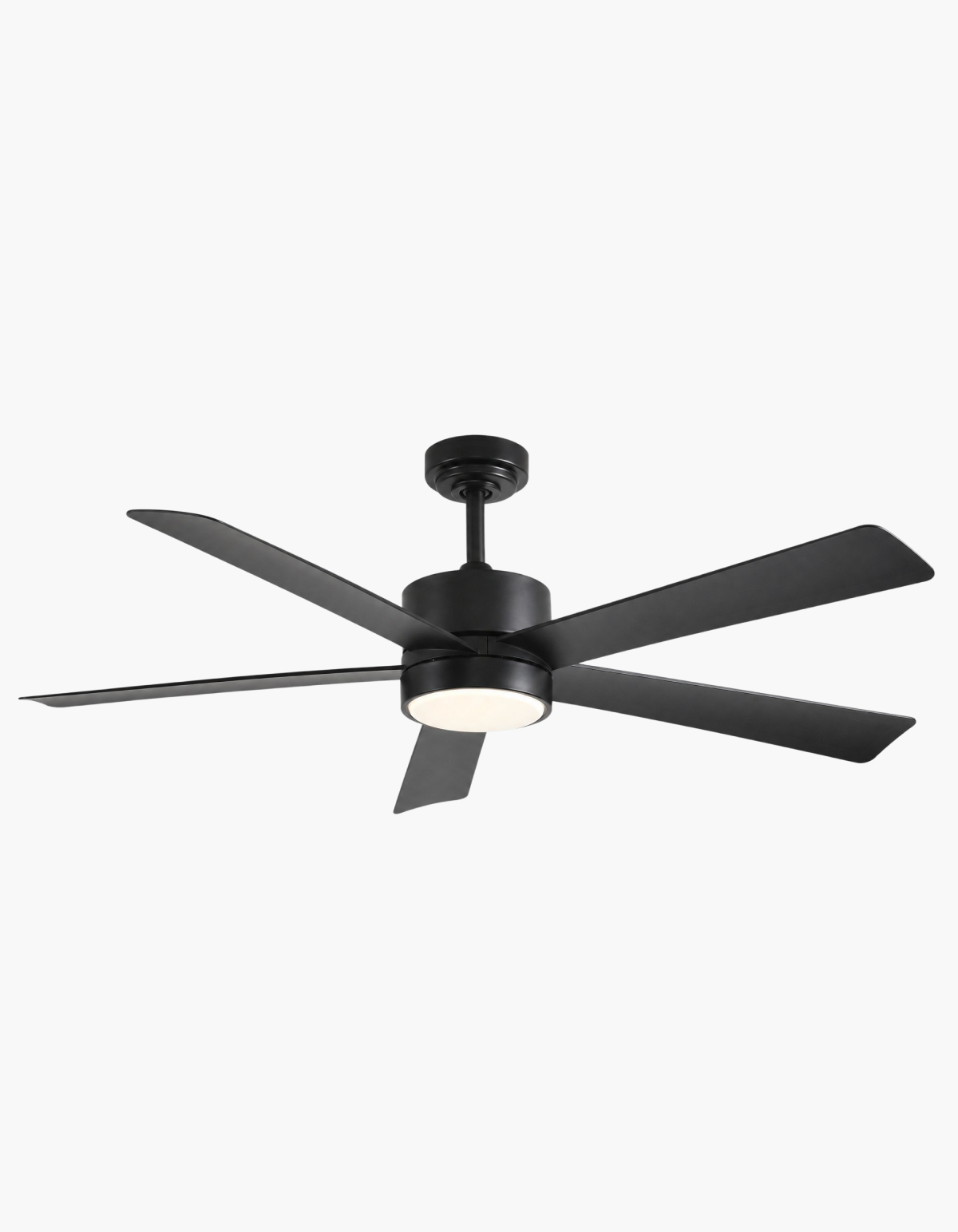 HERON 52-in. Ceiling Fan, Matte Black