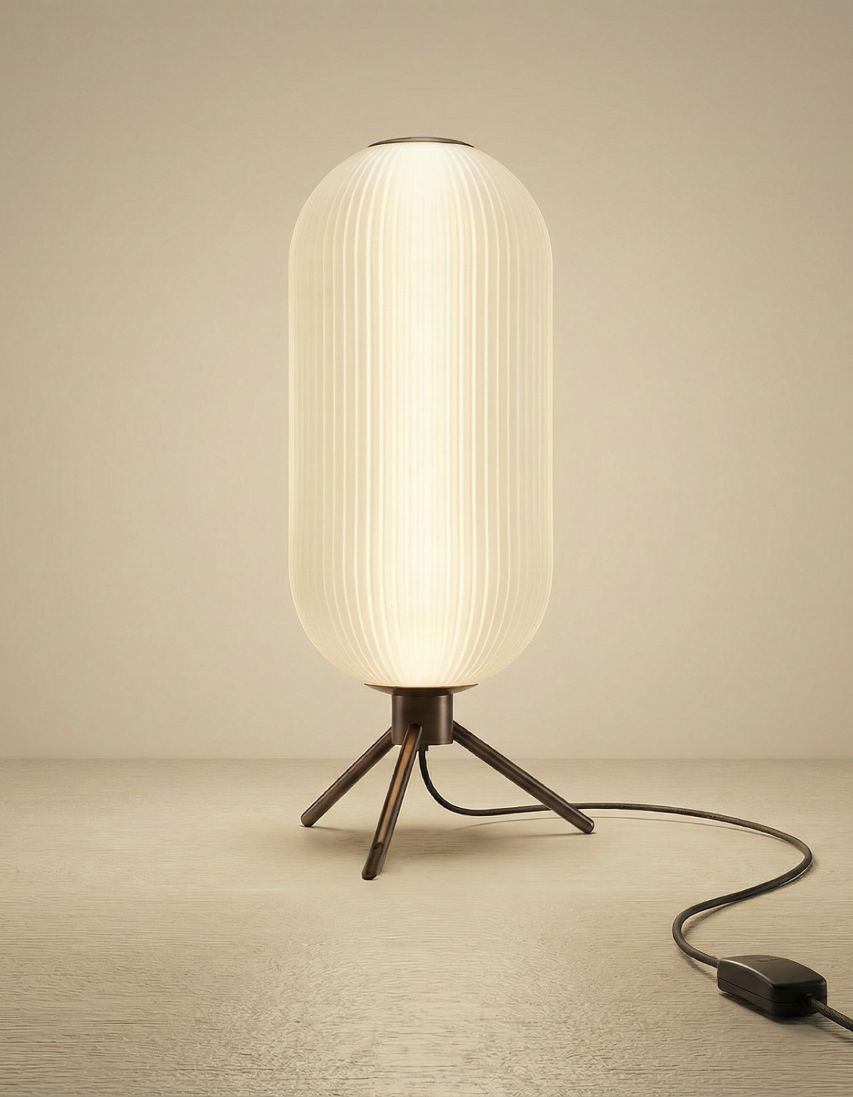 ELION Table Lamp – Anodized Black Coffee