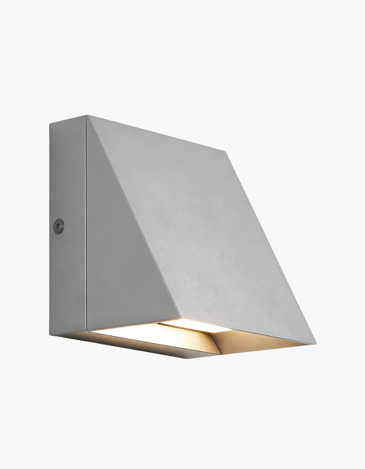 BENTON 5-in. Outdoor Wall Cube in Slate Gray