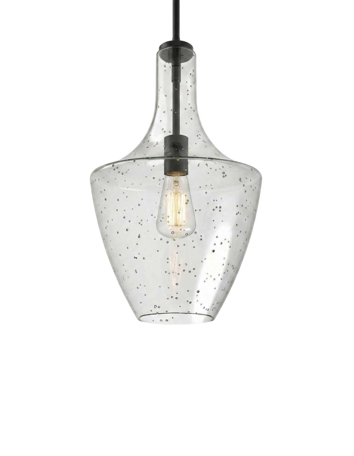 CAPRI 11-in. Pendant, Black Finish