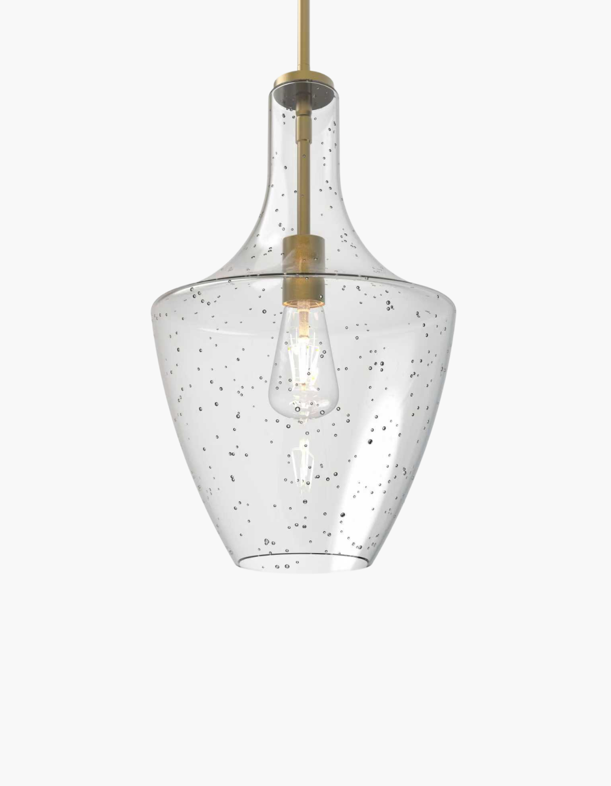 CAPRI 11-in. Pendant, Satin Gold Finish