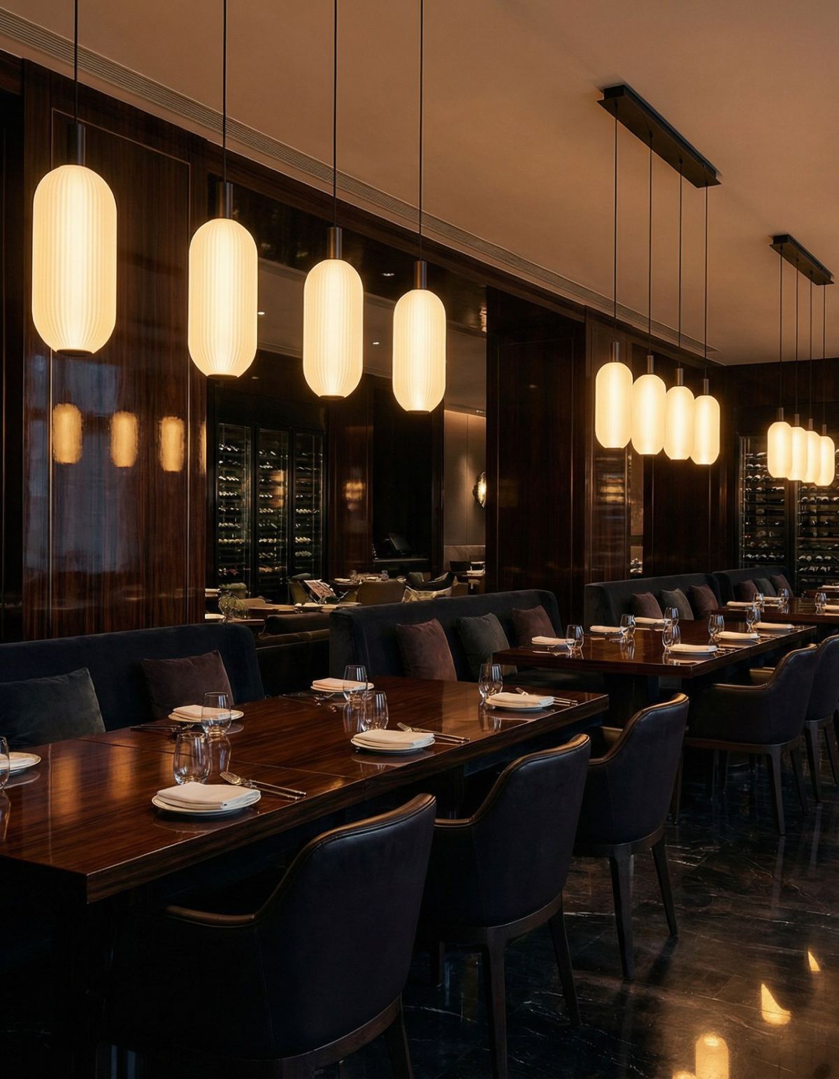 ELION 4-Light Pendant – Anodized Black Coffee