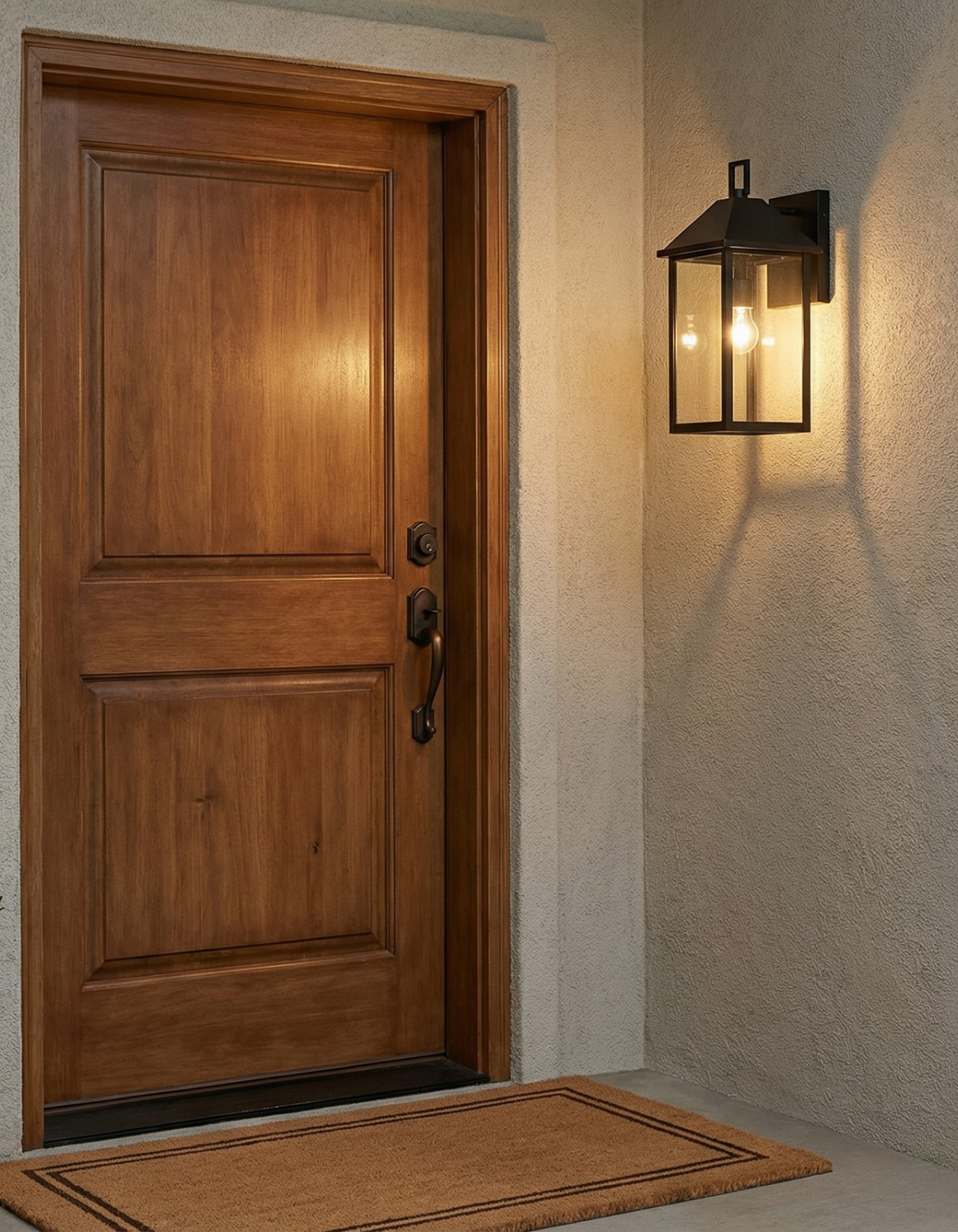 BELMONT 14-in. Outdoor Lantern - lifestyle